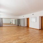 Dancing House - sala attività interno con specchio